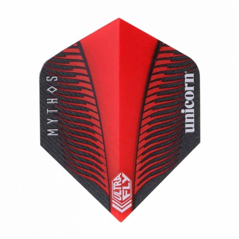 Feathers Flights Unicorn Darts Mythos Plus Griffin Red is 68920