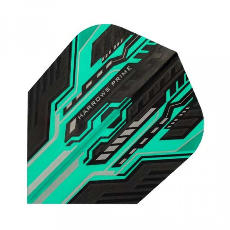 Plumas Harrows Darts Flights Prime Logo Jade 7516