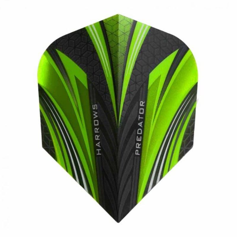 Plumes Harrows Darts Flights Prime Prédateur Vert 7522