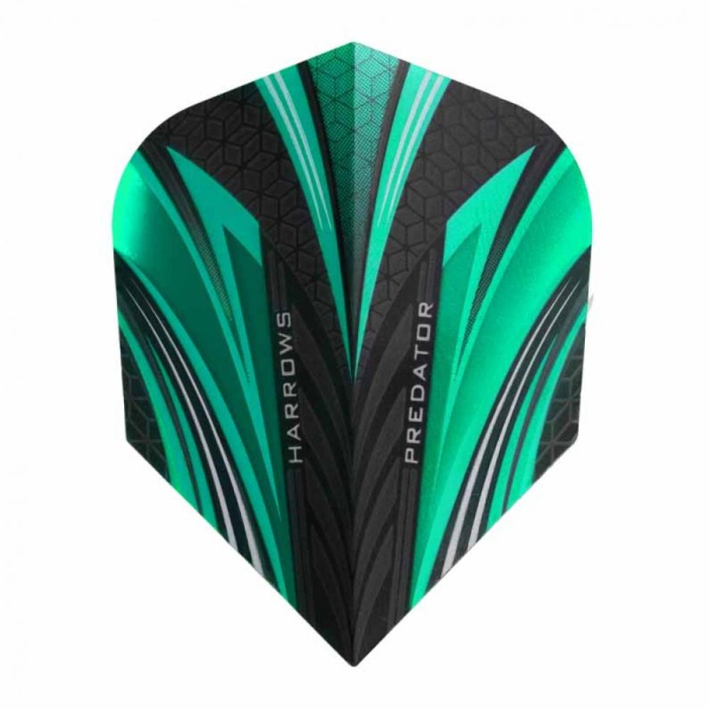 Plumes Harrows Darts Flights Prime Prédateur Jade 7519