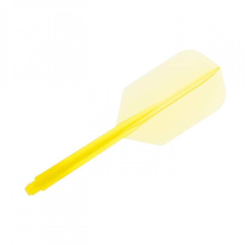 Piume Condor Flights Giallo Slim Corta 33.5mm. Voi tre.