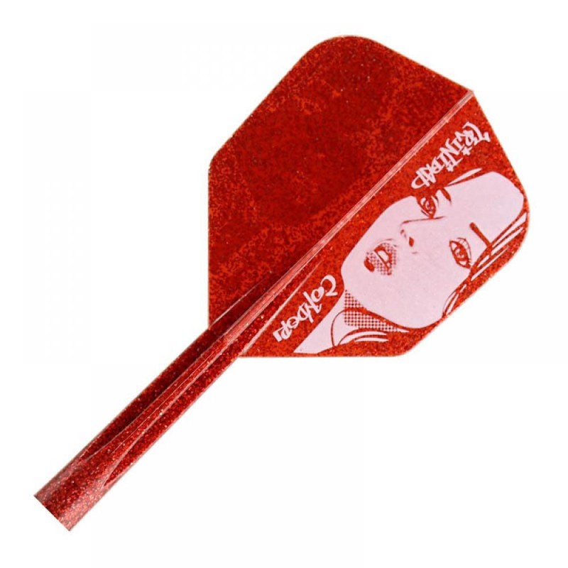 Plumas Condor Flights Beauty Design Red Larga L 33.5 Mm