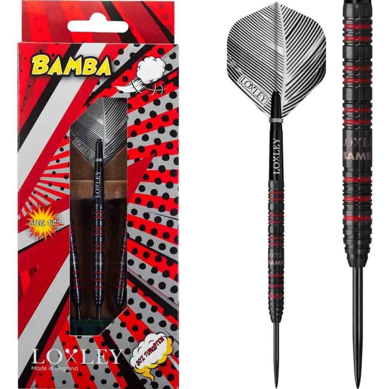 Dardo Loxley Darts Bamba 23g 90% ponta de aço