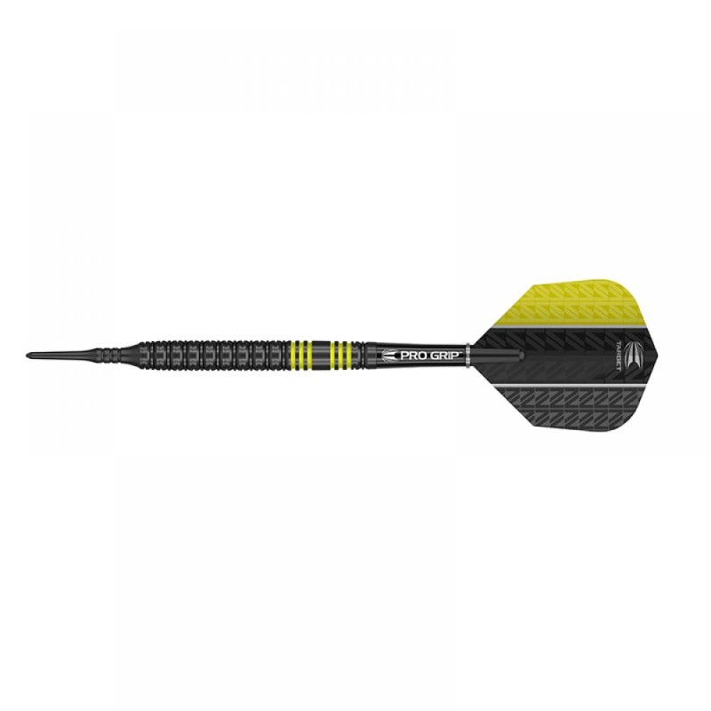 Les fléchettes Target Darts Vapeur Noir Jaune 80% 19g 100448