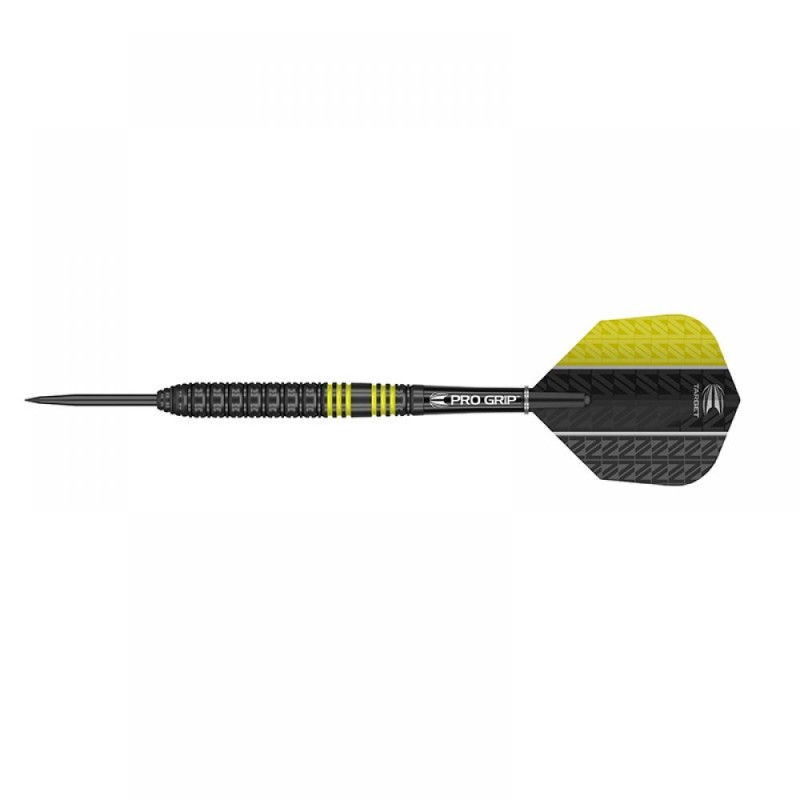 Dardo Target Darts Vapor 8 Preto Amarelo 80% 22g 100453