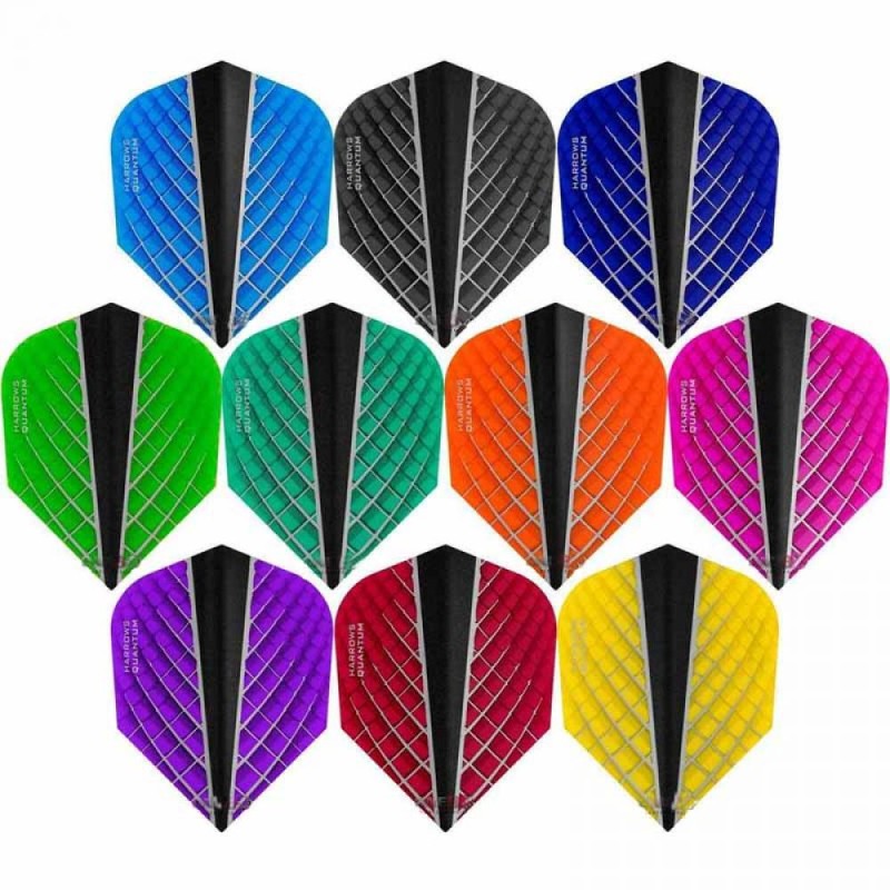 Pack 25 Harrows Darts Flights Quantum Standard