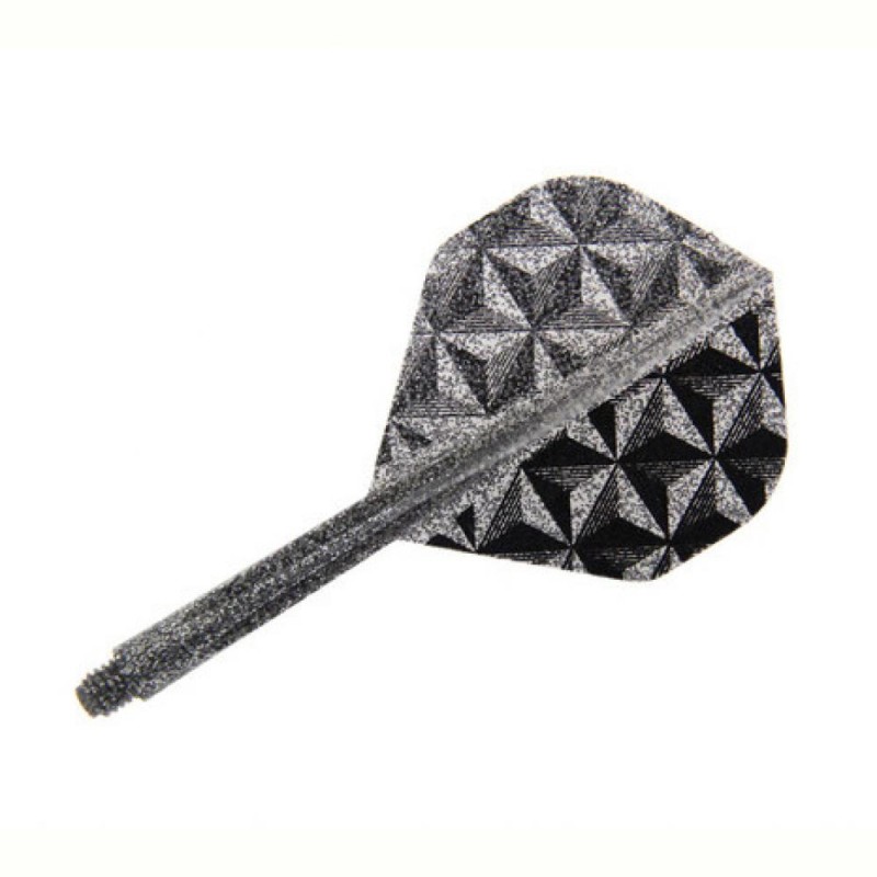 Plumas Condor Flights Pyramid Glitter Prata Padrão S 21,5 mm