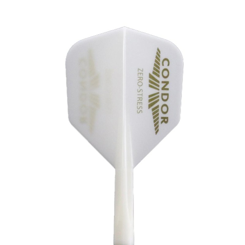 Piume Condor Flights White Logo Gold L 33.5mm