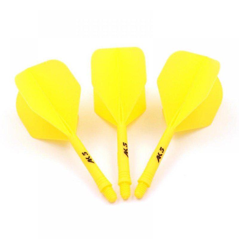 Feathers Cuesoul Flights Ak5 Shape L Yellow Csak-57ys-l