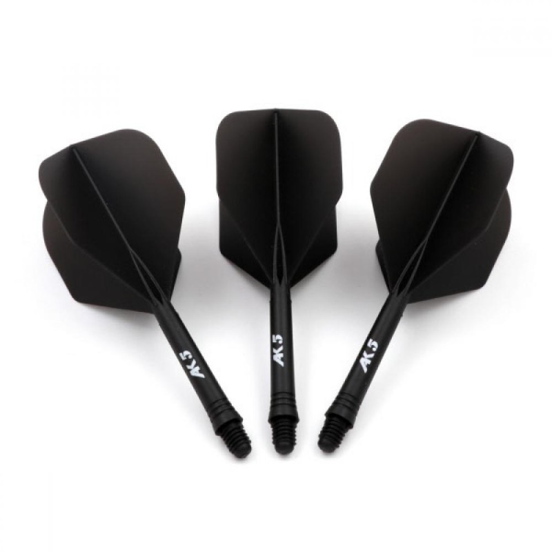 Des plumes Cuesoul Flights Ak5 Shape S Noir Ak-51ys-s