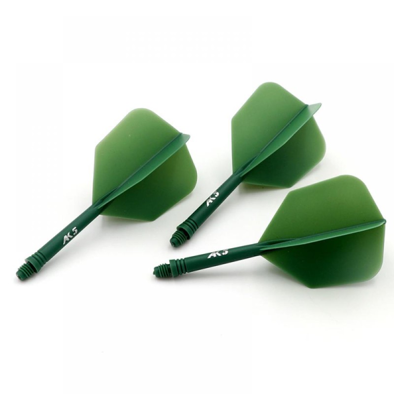 Des plumes Cuesoul Flights Ak5 Shape M Green Csak-53ys