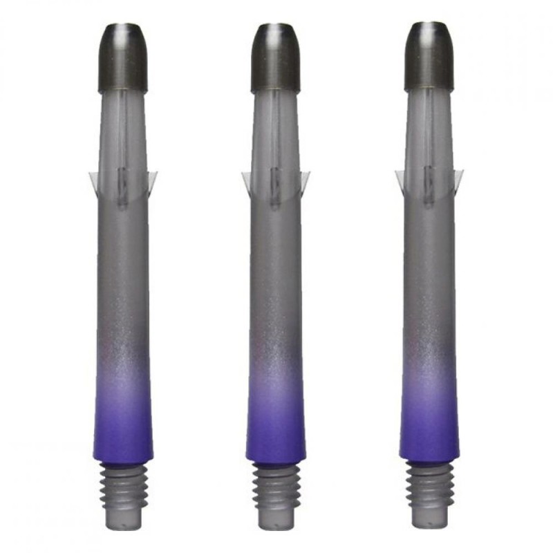 Cañas L-style L-shaft Locked Straight 2 Tone Purple 330 46mm  Lsh2tone-bk-purple 330