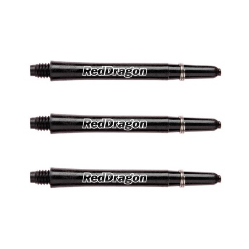 Cañas Red Dragon Shaft Black Medium 48mm (4 Sets 12 Cañas)  C168