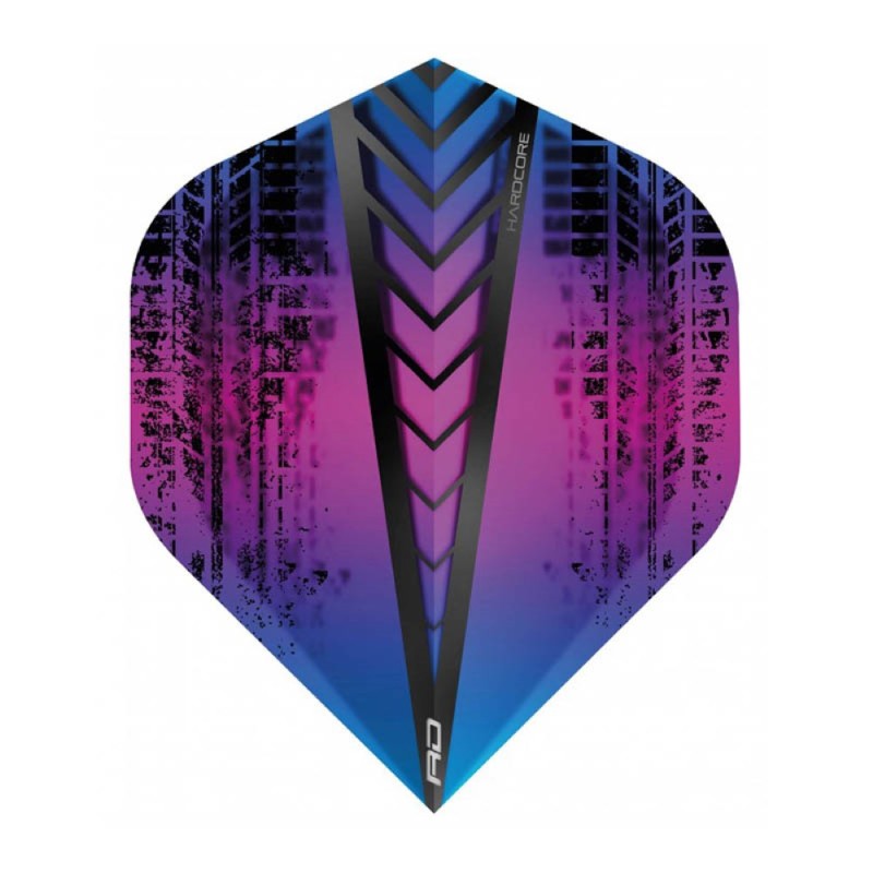 Plumas Flights Red Dragon Hardcore Raimbow Standard F6334