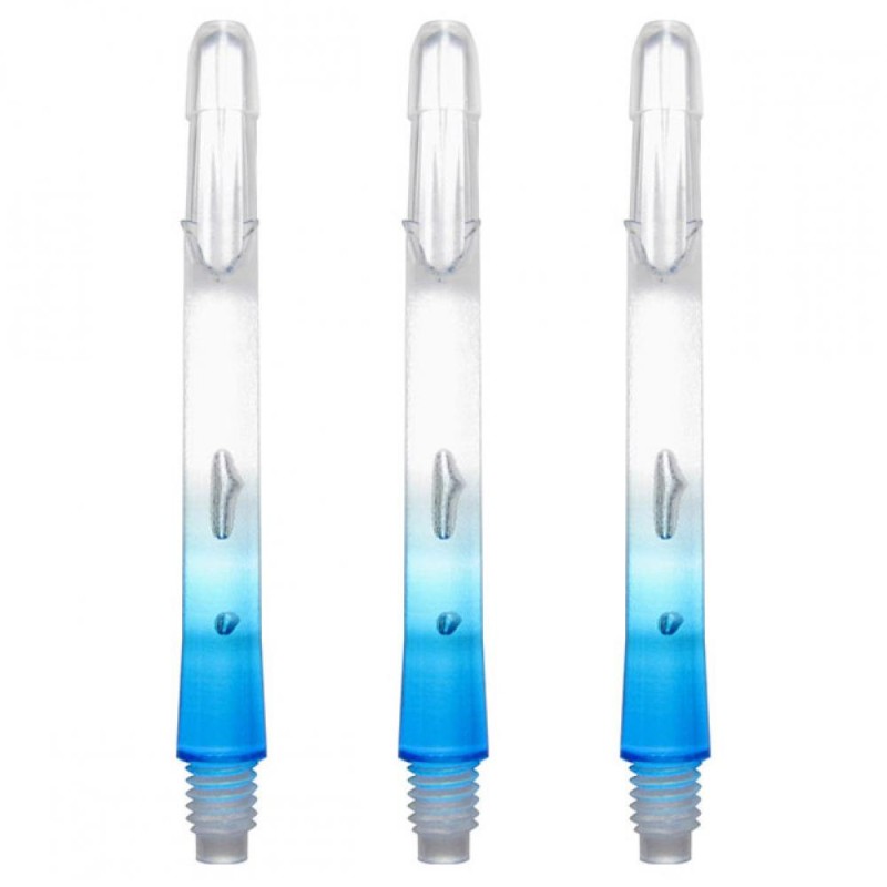 Cabeças L-style L-shaft Locked Straight 2 Tone Clear Blue 260 39mm