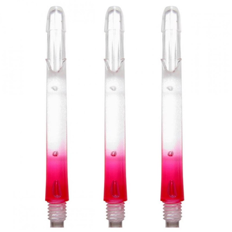 L-style L-shaft locked straight 2 tone clear red 190 32mm