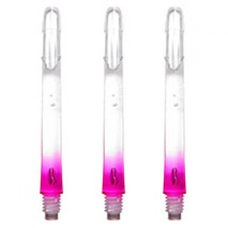L-style L-shaft locked straight 2 tone clear pink 260 39mm Lsh2tone-cl-pink 260