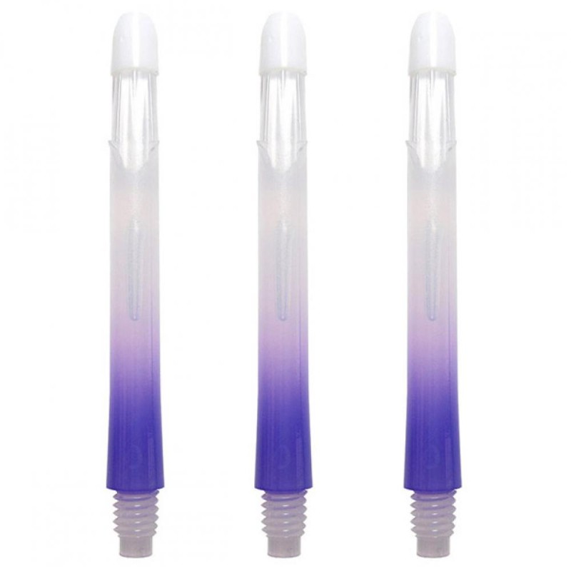 Stimmzungen im L-Stil, L-Schaft, gerade, zweifarbig, milchig violett, 260, 39 mm