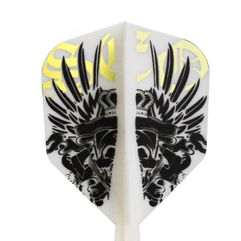 Feathers Condor Flights from Seo Cranium White Shape L 33.5mm