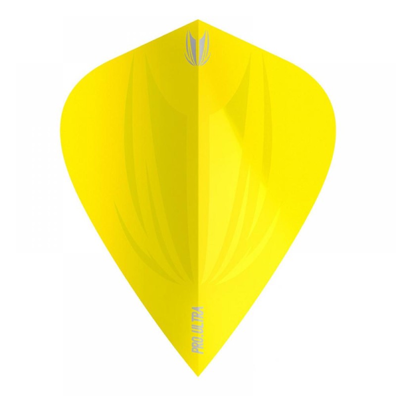 Plumes Target Darts L'élément Pro Ultra Yellow Kite 334860