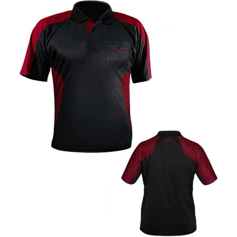 T-shirt Harrows Darts Vivid Rouge L