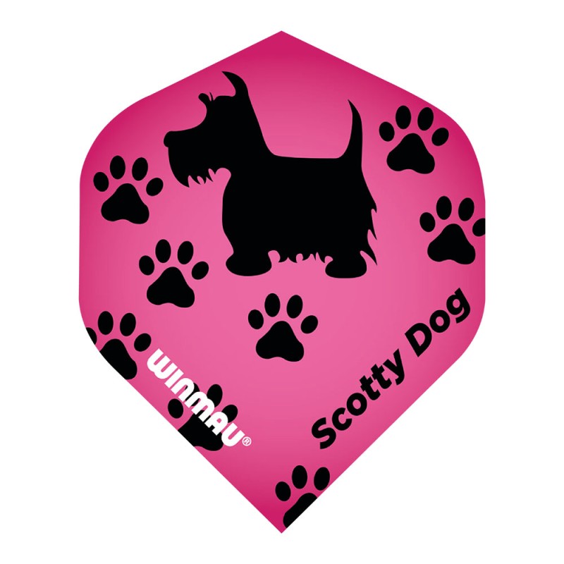 Fülle Winmau Darts Mega Standard Scotty Dog Pink 6900.225