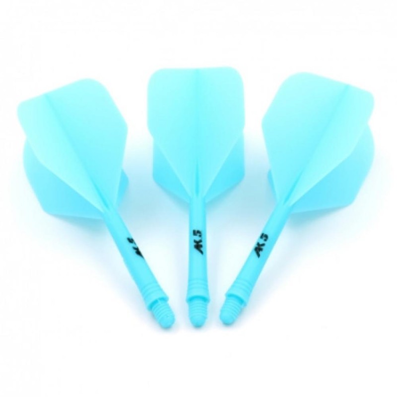 Les plumes Cuesoul Flights Ak5 Standard S Bleu Csak-55xs