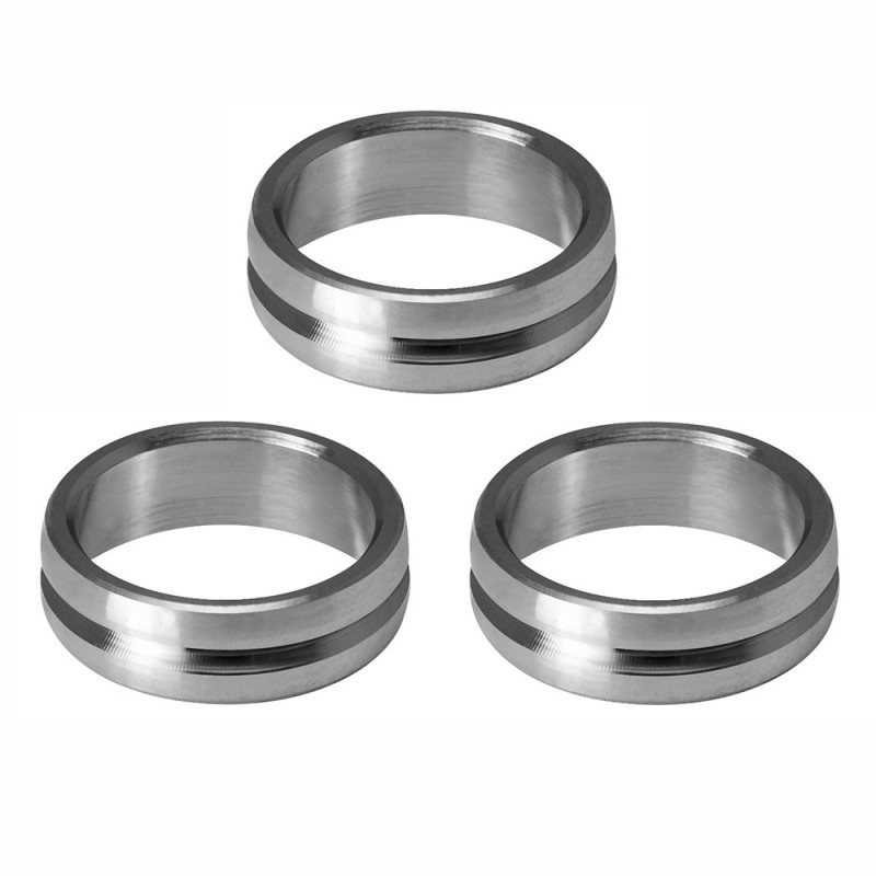 Mission F-lock Titanium Silver Rings 3 Uni