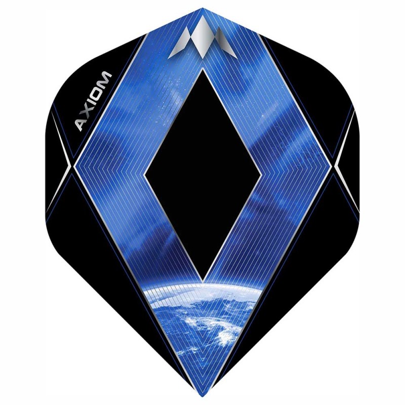 Feathers Mission Flights Darts Axiom Standard and Blue M000400