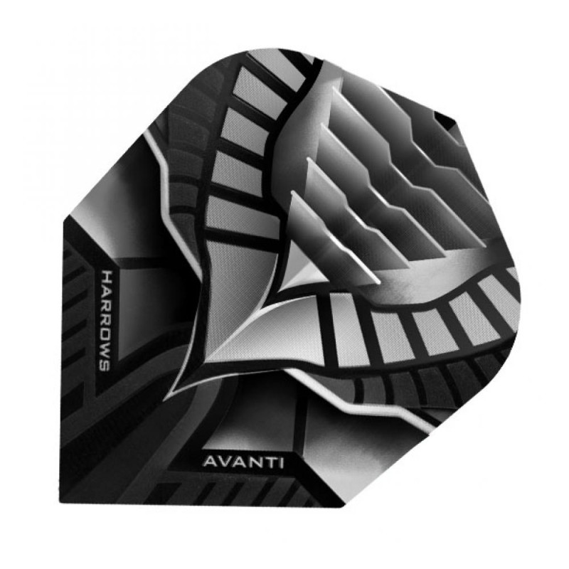 Piume Harrows Darts Flights Avanti Grey 7404