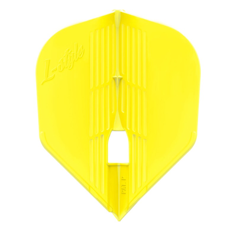 L-style feathers L3pro Kami Shape Flights Yellow L3kpro-kami-ye