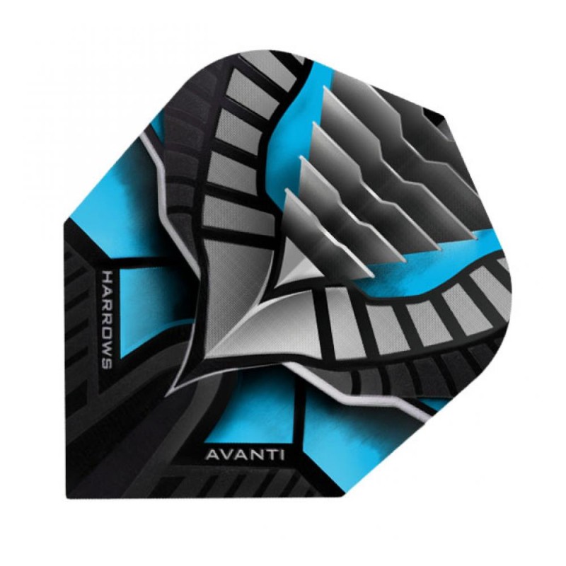 Piume Harrows Darts Flights Avanti Blue 7400