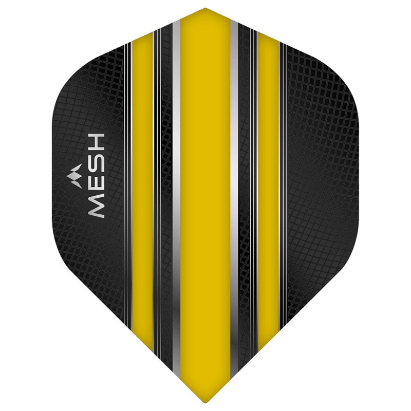 Plumes Mission Darts n°2 Std Mesh Jaune