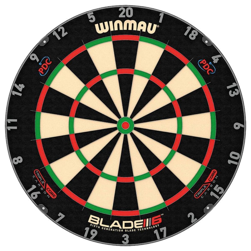 Diana Winmau Das ist Blade 6 Triple Core Dartboard 3032.