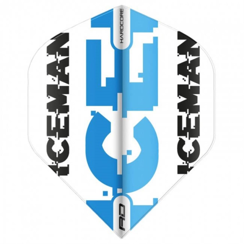 Plumas Flights Red Dragon Hardcore Gerwyn Price White Blue Logo  Tf6476