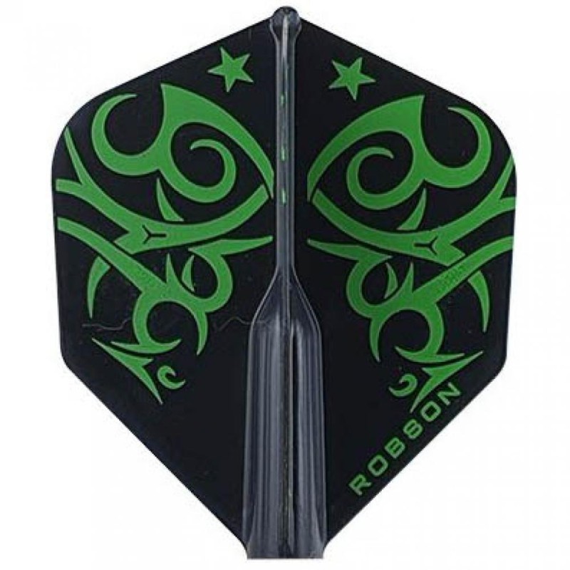 Pluma Bulls Darts Robson Standard Tribe Green Ro-51740