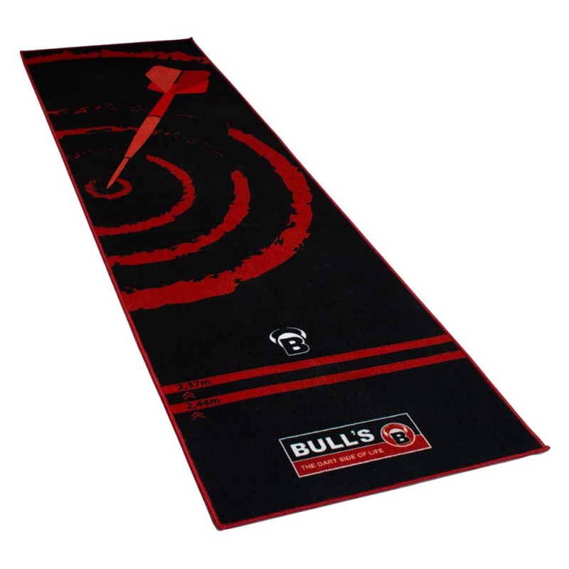 Protecteur de sol Bulls Carpet Mat 140 Dart rouge de 67808