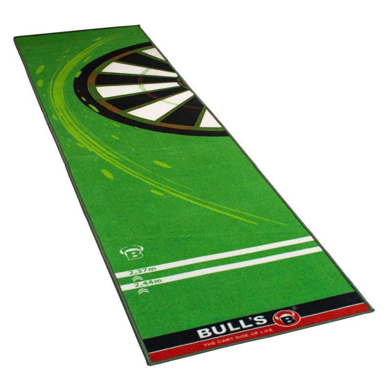Protezione del suolo Bulls Carpet Mat 120 Green Darts Board di 67809