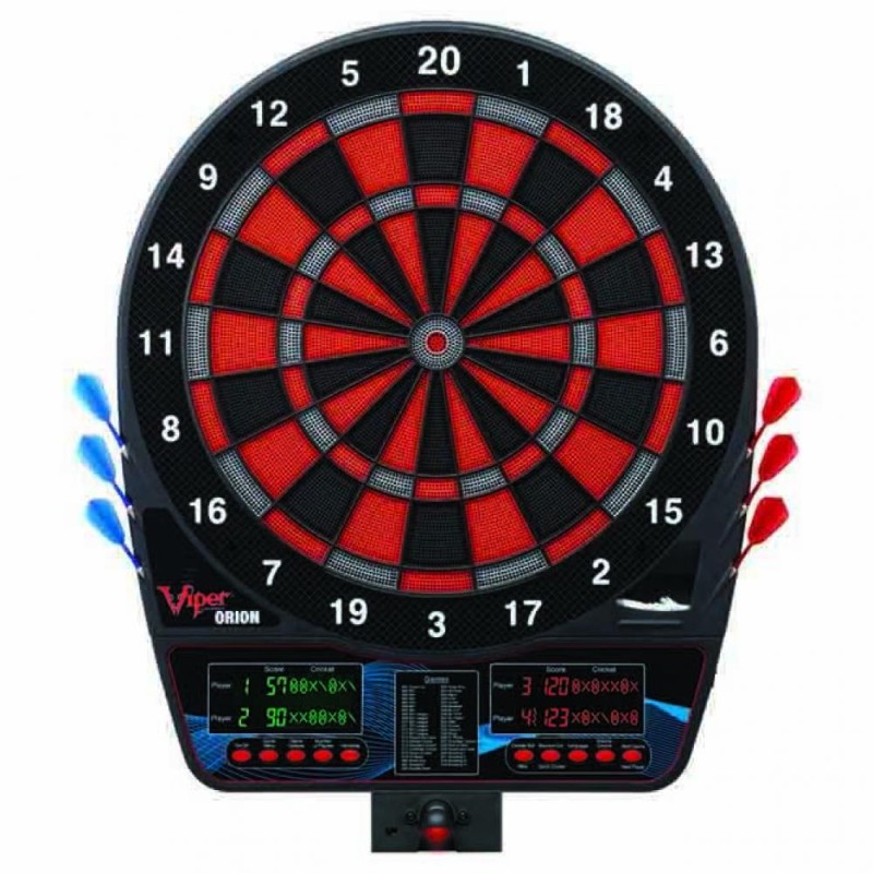 Pacote Diana Electronica Viper Orion Electronic Dartboard + Linha Led Viper