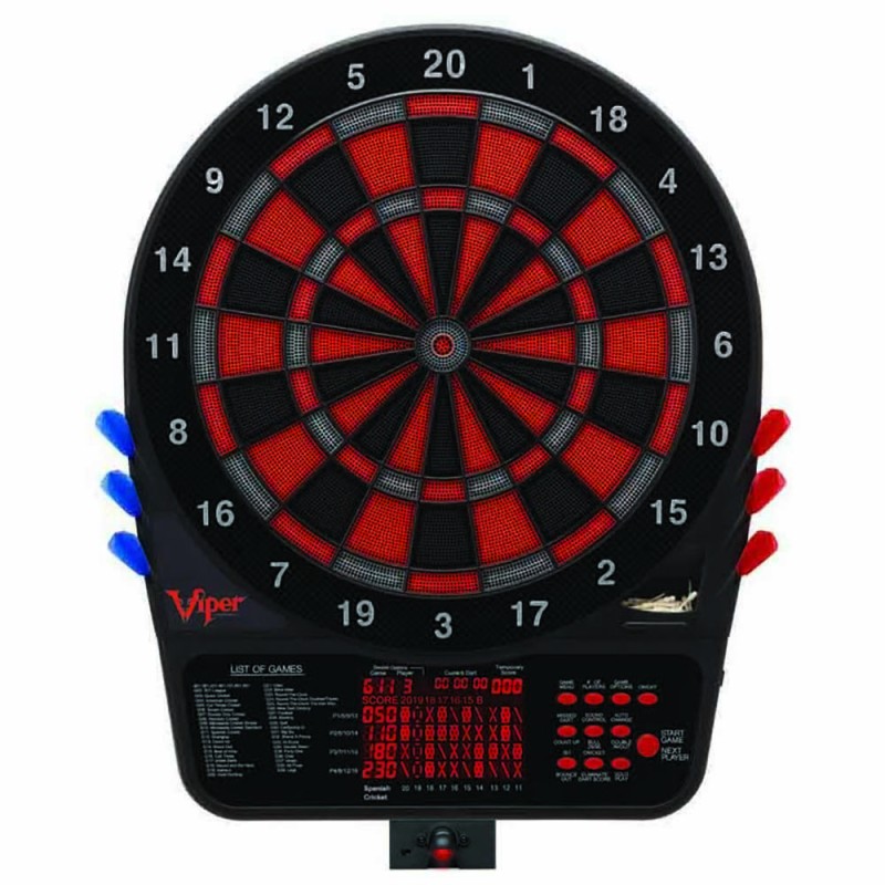 Pack Diana Electronica Viper 800 Electronic Dartboard + Linea di Tiro Viper Led