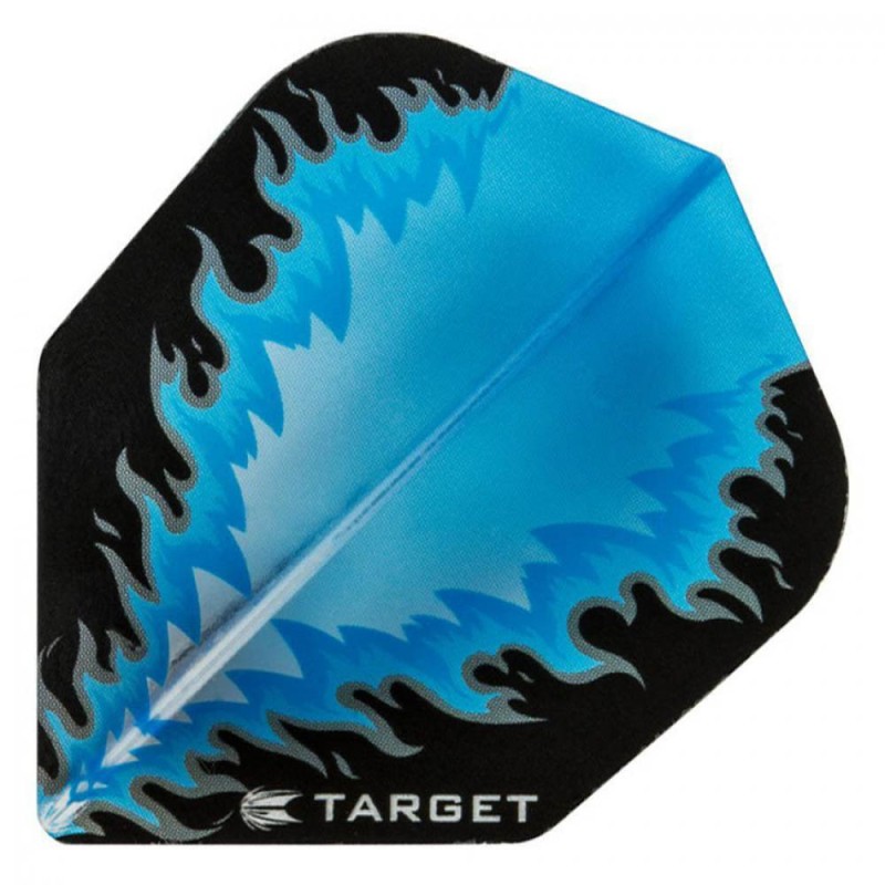 Piume Target Darts Vision Blue Fire n. 6 300600