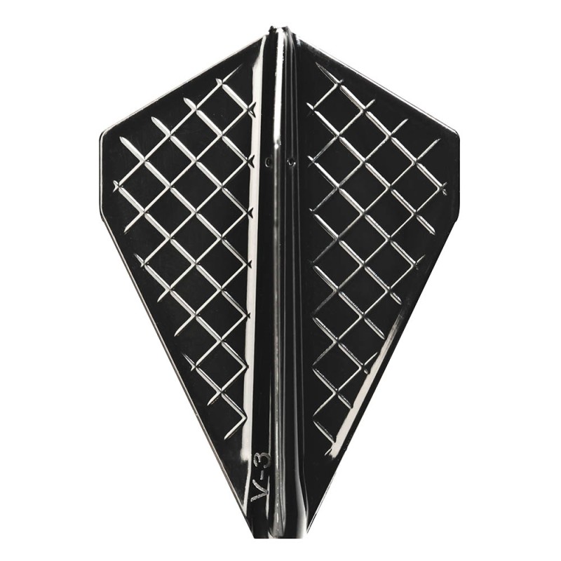 Fülle Cosmo Darts Flights Flight Pro V-3 Schwarz