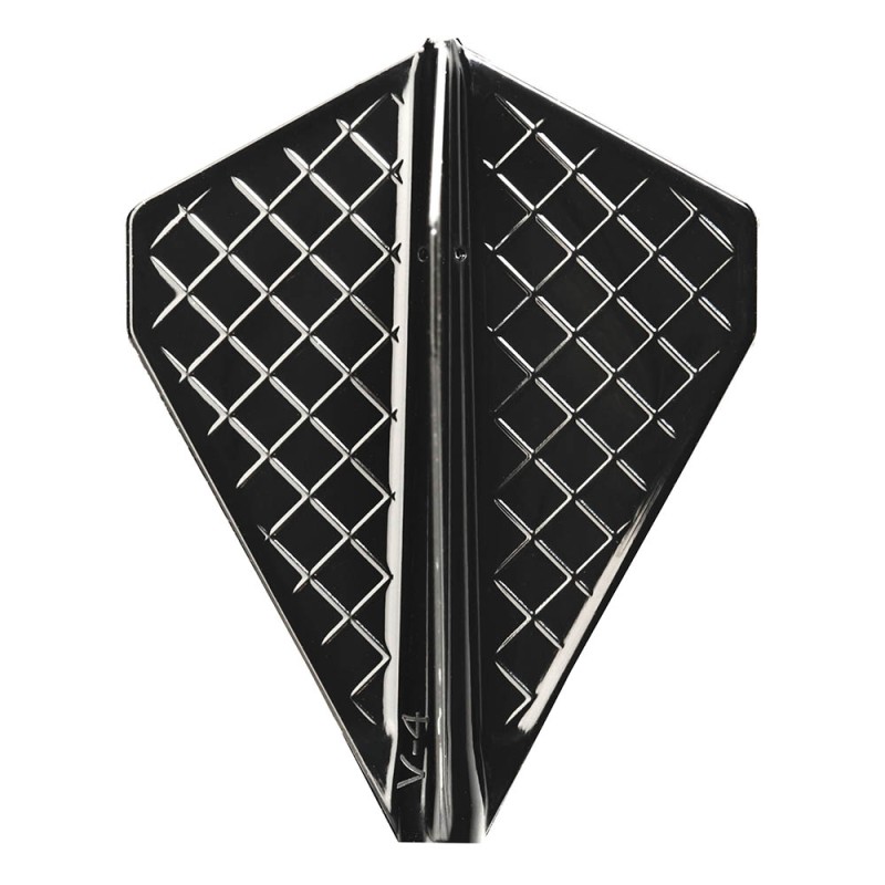 Fülle Cosmo Darts Flights Flight Pro V-4 Schwarz