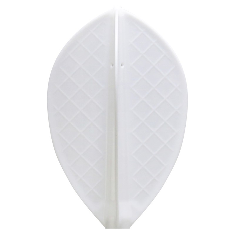 Feathers Cosmo Darts Flight Pro D-2 white