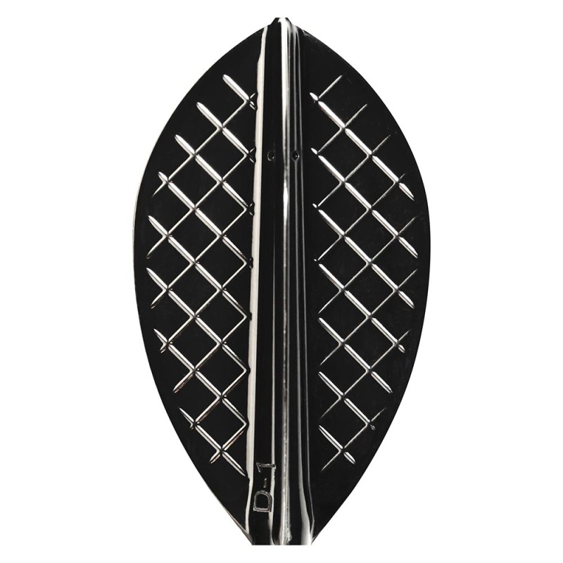 Fülle Cosmo Darts Flights Flight Pro D-1 Schwarz