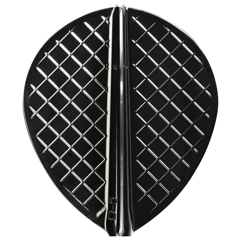 Feathers Cosmo Darts Flights Flight Pro D-5 and Black