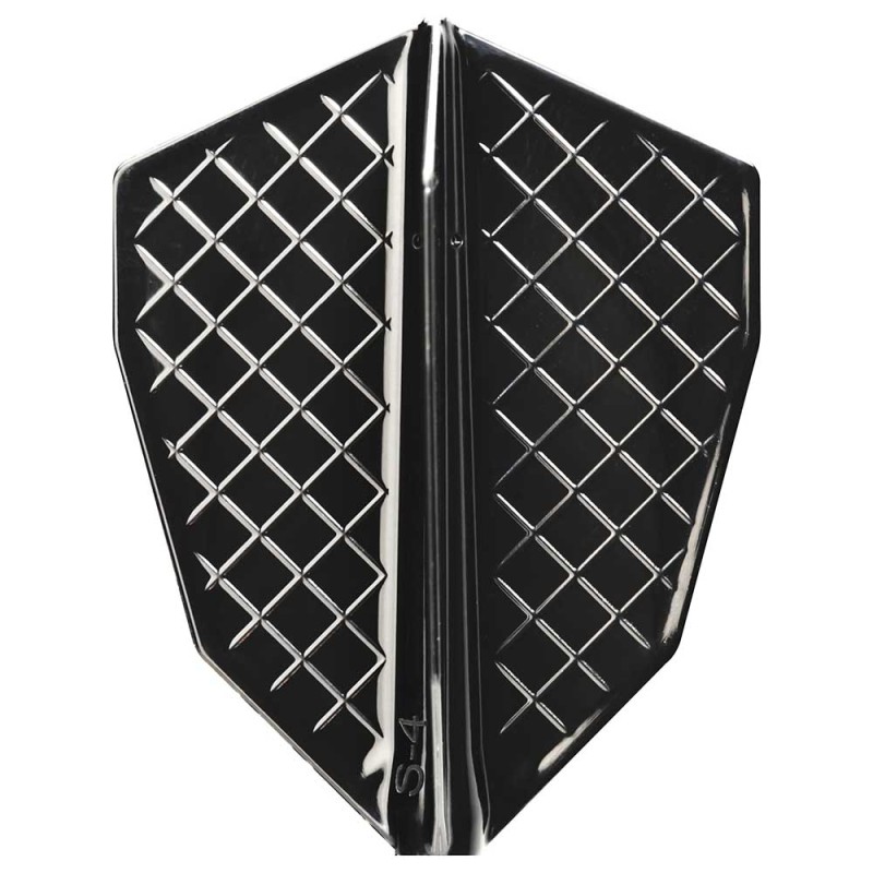 Feathers Cosmo Darts Flights Flight Pro S-4 black