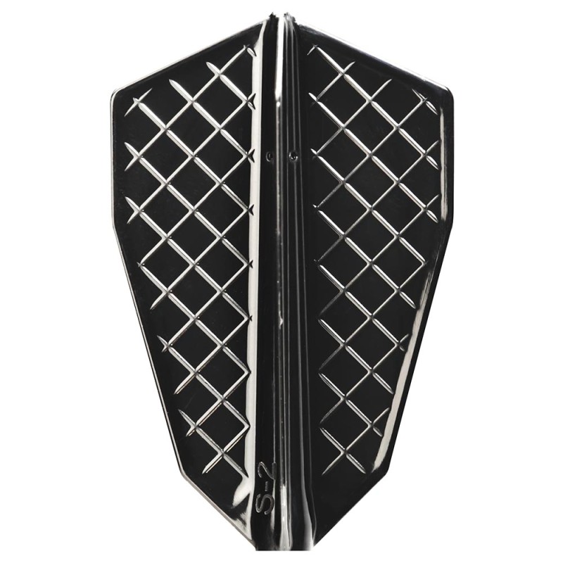 Feathers Cosmo Darts Flights Flight Pros-2 and Black