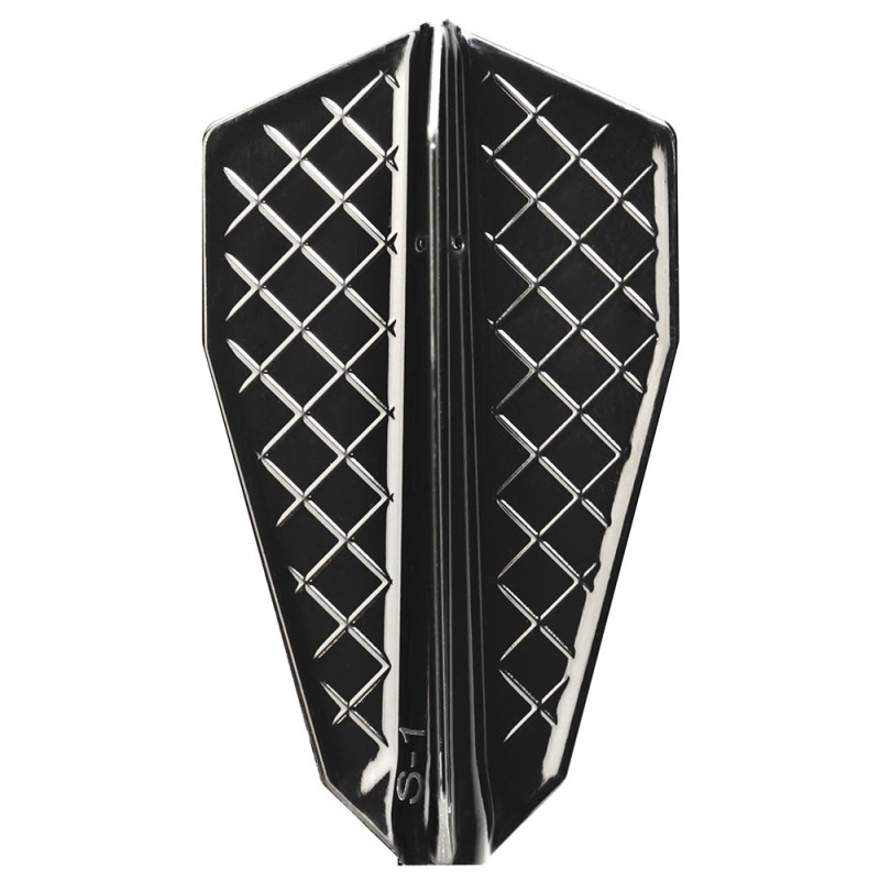 Plumas Cosmo Darts Flights Flight Pro S-1 Black