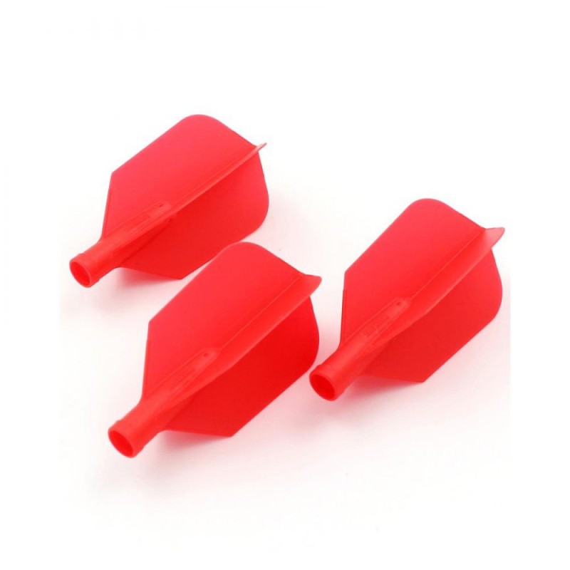 Plumas Flights Darts Cuesoul Tero Ak4 Vermelho Slim Ak4+3scys